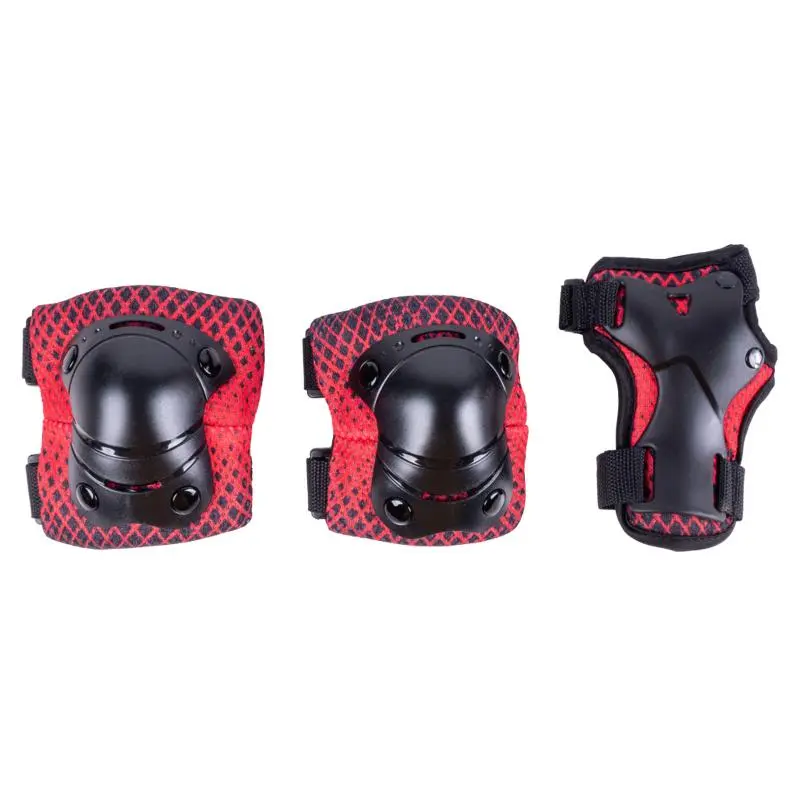 Защита роликовая TechTeam Safe fit teens 1.0 red Защита роликовая TechTeam Safe fit teens 1.0 red от магазина Супер Спорт