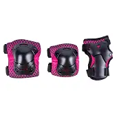 Защита роликовая TechTeam Safe fit teens 1.0 pink Защита роликовая TechTeam Safe fit teens 1.0 pink от магазина Супер Спорт